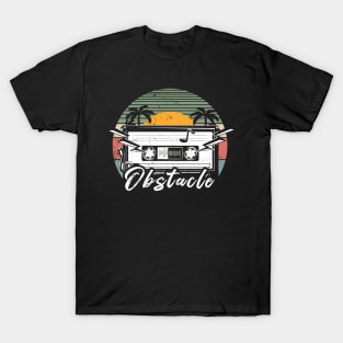 Design Obstacle Proud Name Vintage Gift 70s 80s 90s T-Shirt